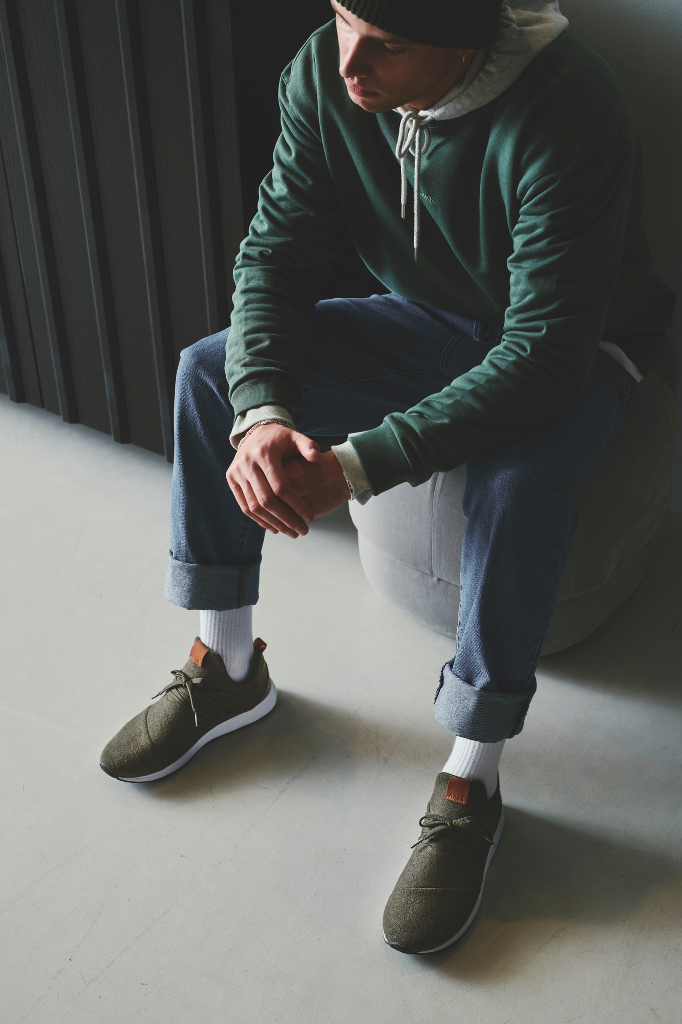 ARKK Collection Raven Wool S-E15 | Dark Army Brown | Men Raven